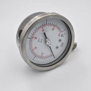 Manómetro Inox. Total, rango 0 – 1000 bar / 0 – 15000 psi,