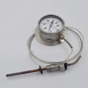 Termometro Capilar DN4″ 0-100ºC, Post 2000 capilar 650×10 con doble cont Magnetico MODEL T703-ITEC